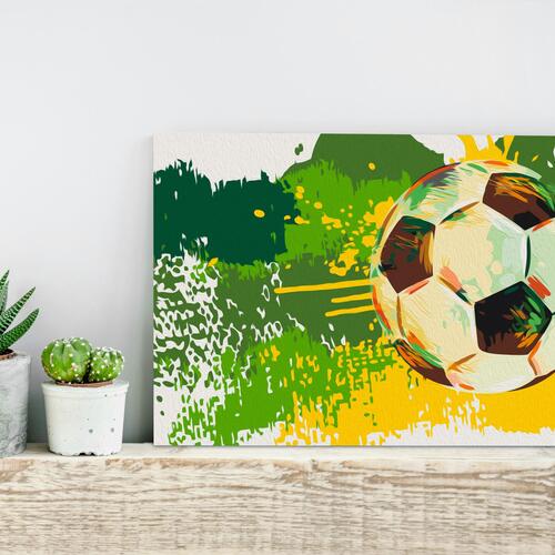 Mal selv billede - Football Emotions 60 x 40 cm