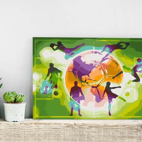 Mal selv billede - Champions 60 x 40 cm