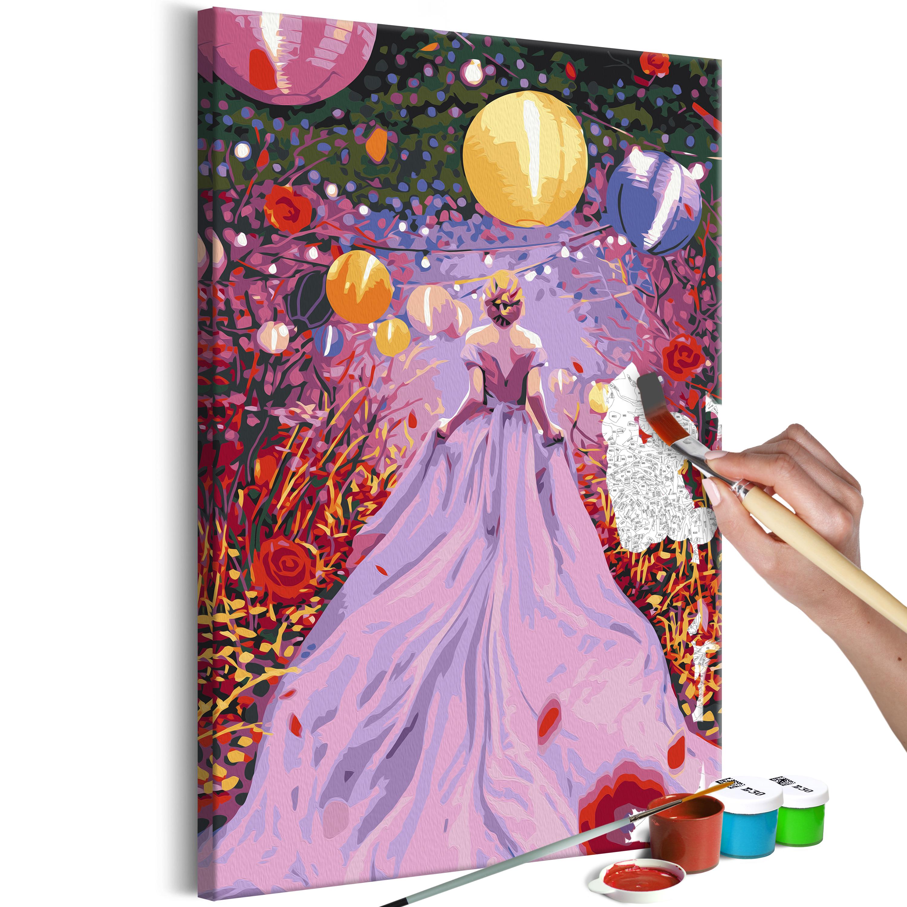 Mal selv billede - Fairy Lady 40 x 60 cm