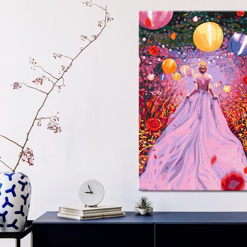 Mal selv billede - Fairy Lady 40 x 60 cm