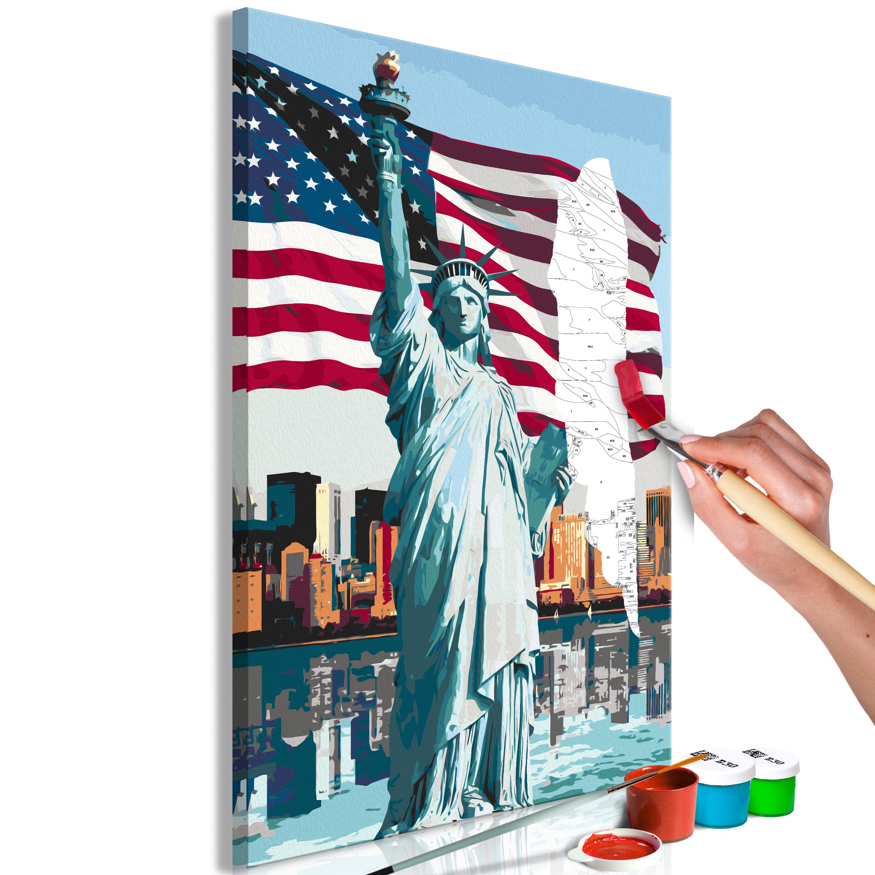 Mal selv billede - Proud American 40 x 60 cm