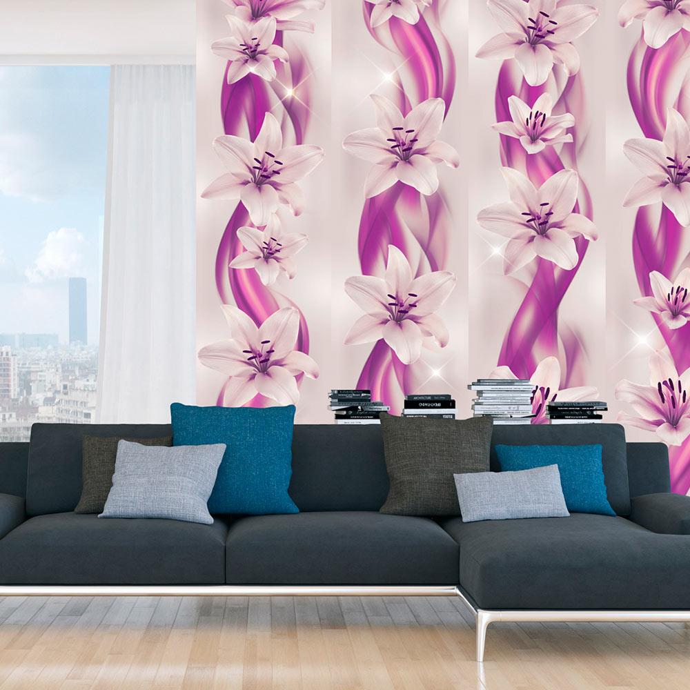Tapet - Lilac Stream 50 x 1000 cm