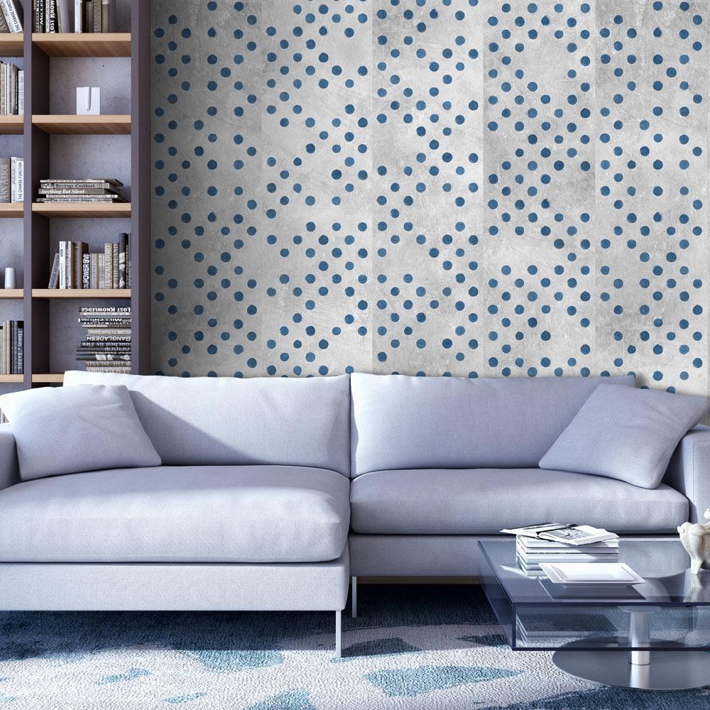 Tapet - Dots on Concrete 50 x 1000 cm