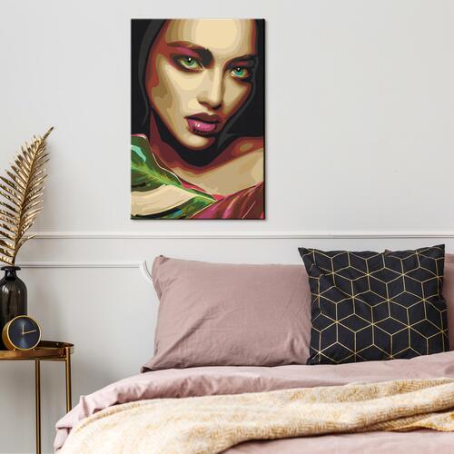 Mal selv billede - Indian Beauty 40 x 60 cm
