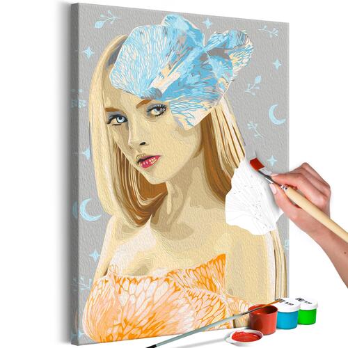 Mal selv billede - Silver Beauty 40 x 60 cm