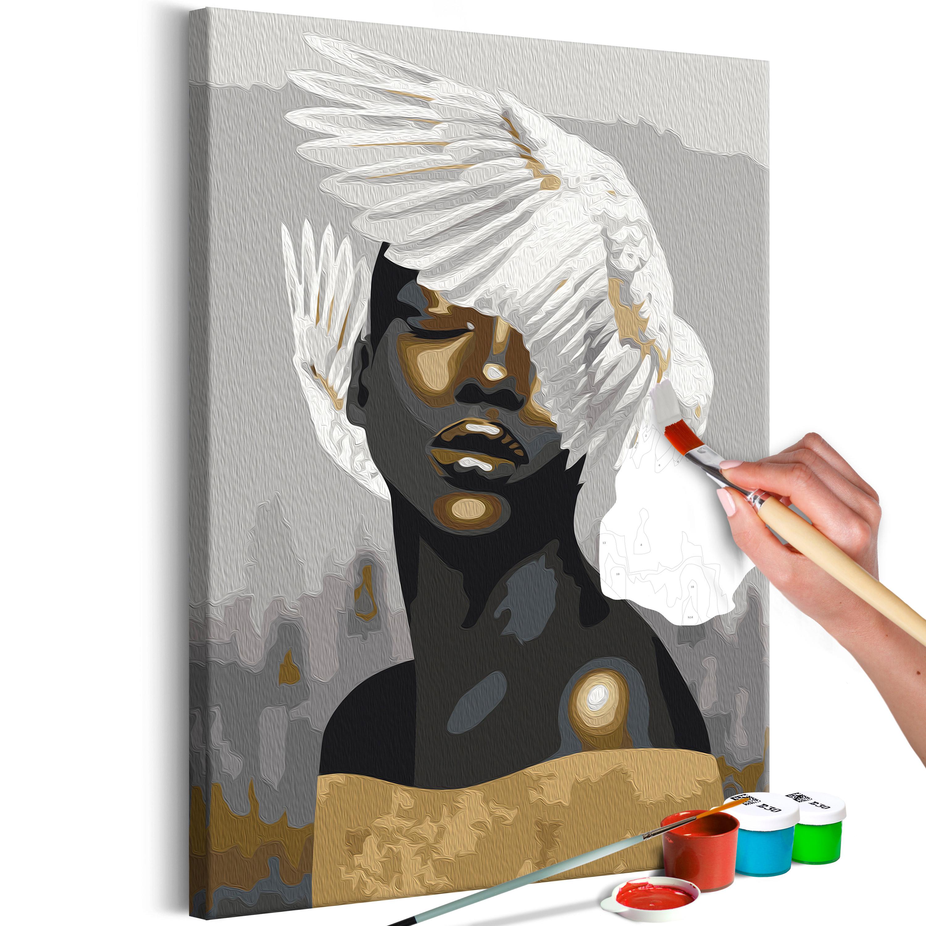 Mal selv billede - Wings on the Head 40 x 60 cm