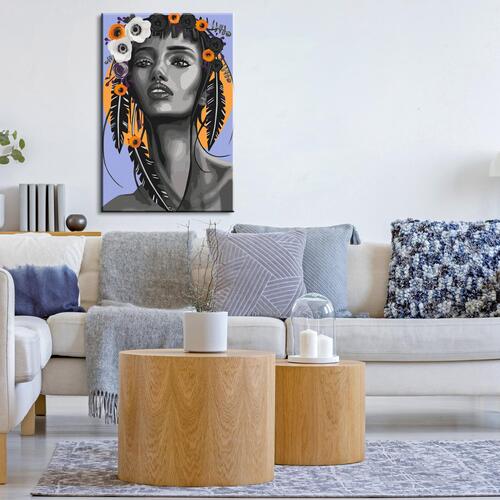 Mal selv billede - Aureole 40 x 60 cm