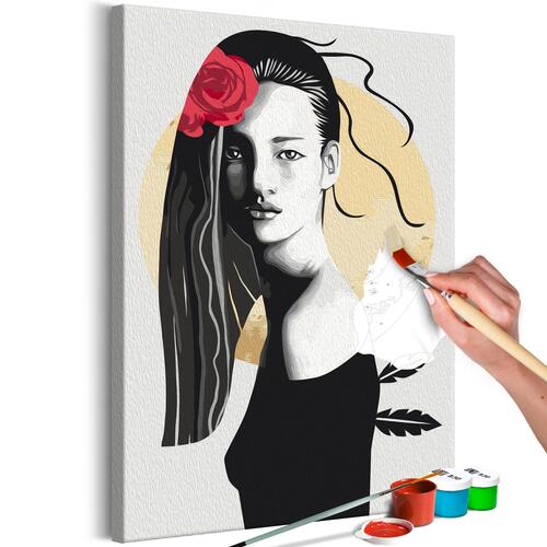 Mal selv billede - Chinese Beauty 40 x 60 cm