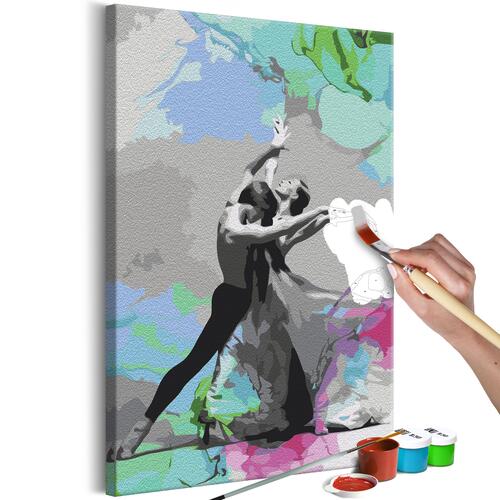 Mal selv billede - Dance of Colours 40 x 60 cm