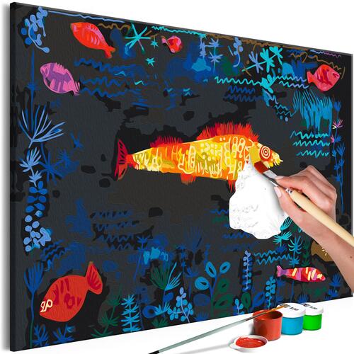 Mal selv billede - Paul Klee: Goldfish 60 x 40 cm