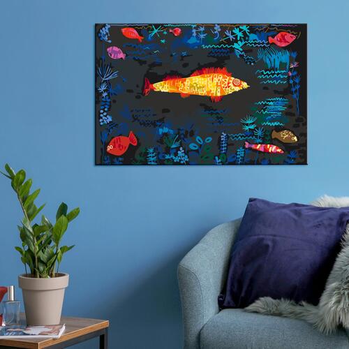 Mal selv billede - Paul Klee: Goldfish 60 x 40 cm