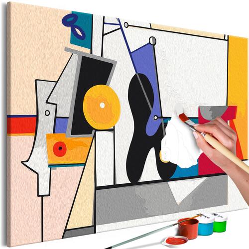 Mal selv billede - Arshile Gorky: Organization 60 x 40 cm