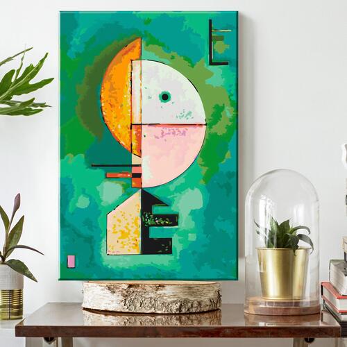 Mal selv billede - Vasily Kandinsky: Upward 40 x 60 cm
