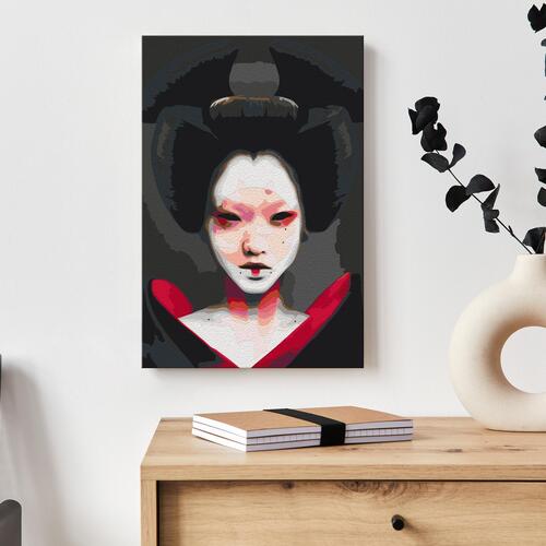Mal selv billede - Black Geisha 40 x 60 cm