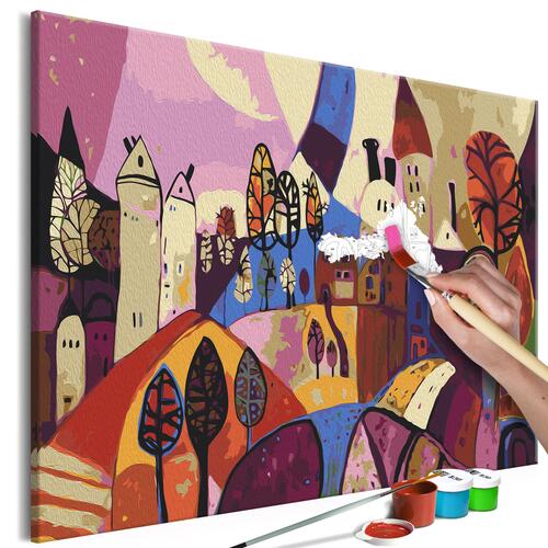 Mal selv billede - Fairy Land 60 x 40 cm