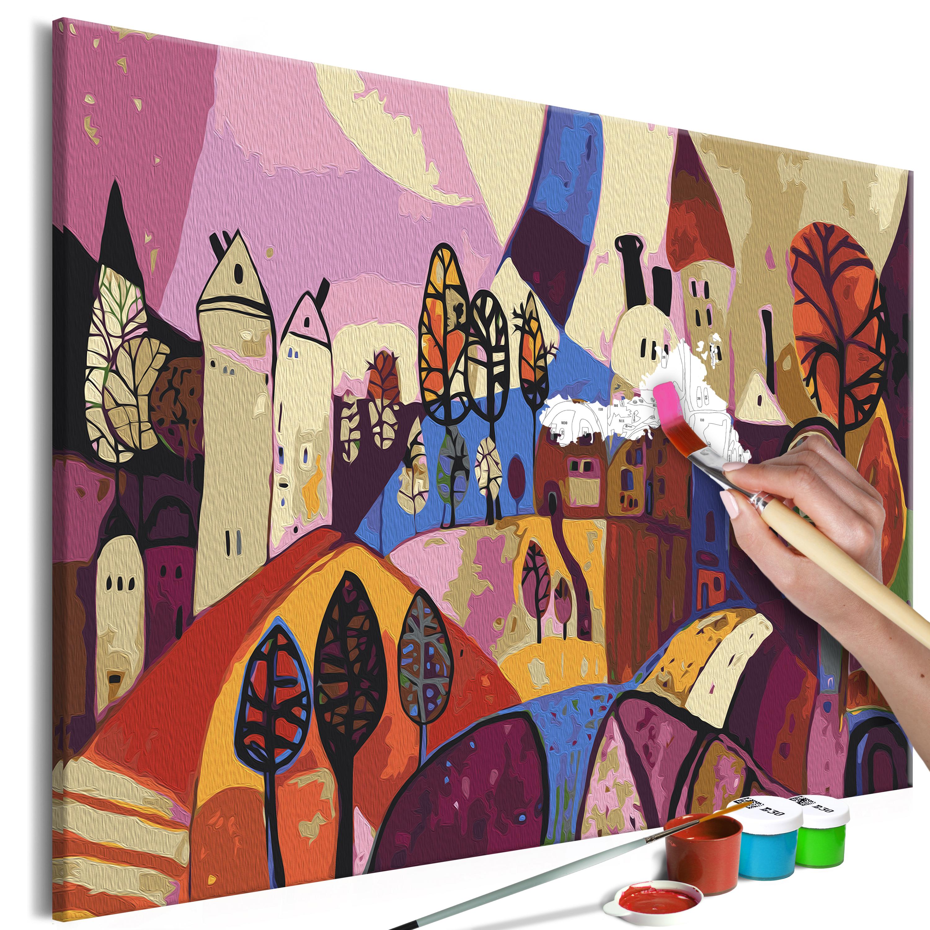 Mal selv billede - Fairy Land 60 x 40 cm
