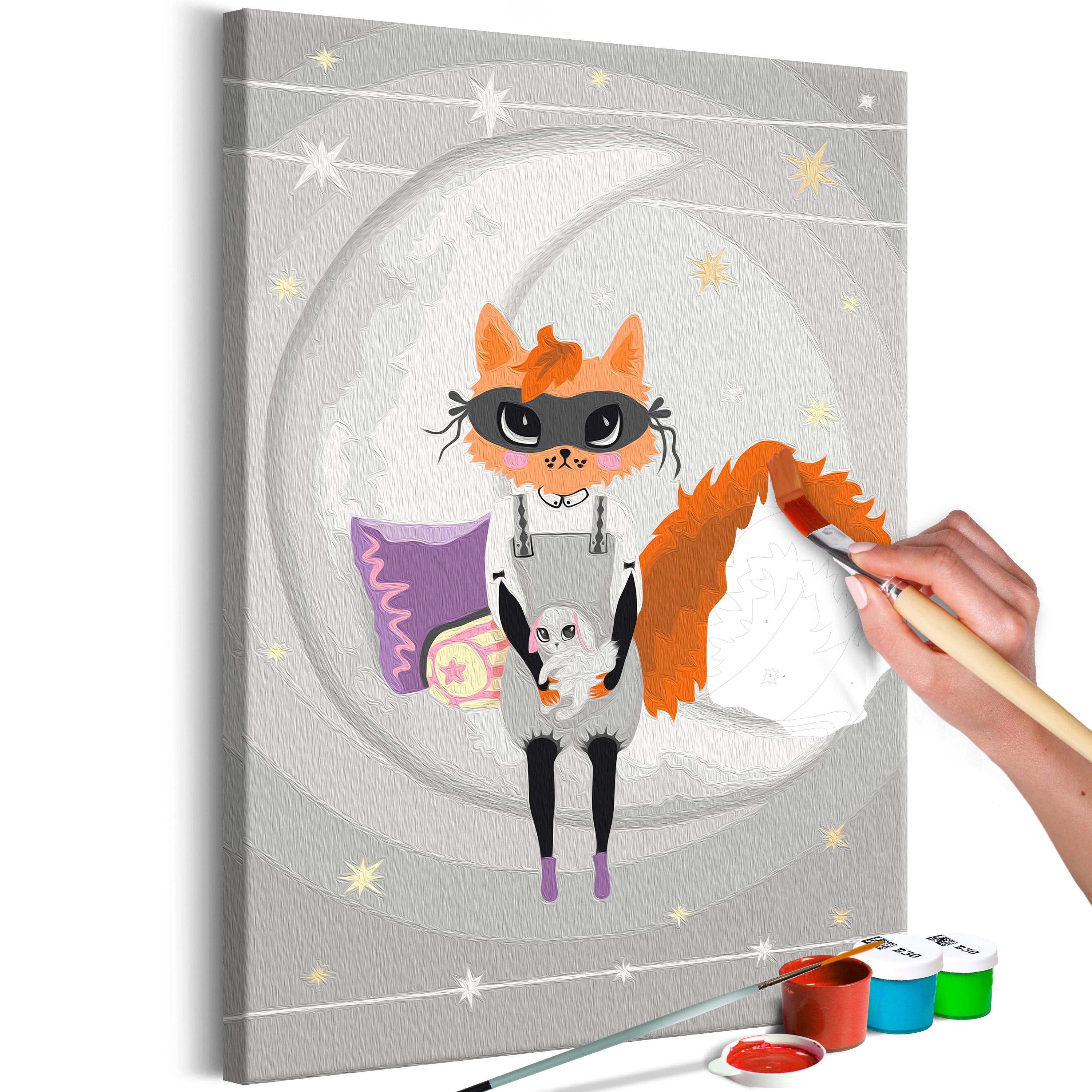 Mal selv billede - Fox for Goodnight 40 x 60 cm