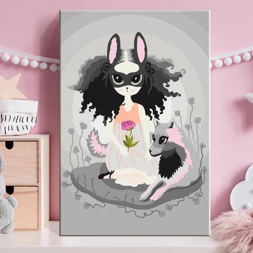 Mal selv billede - Non-Obvious Friendship 40 x 60 cm