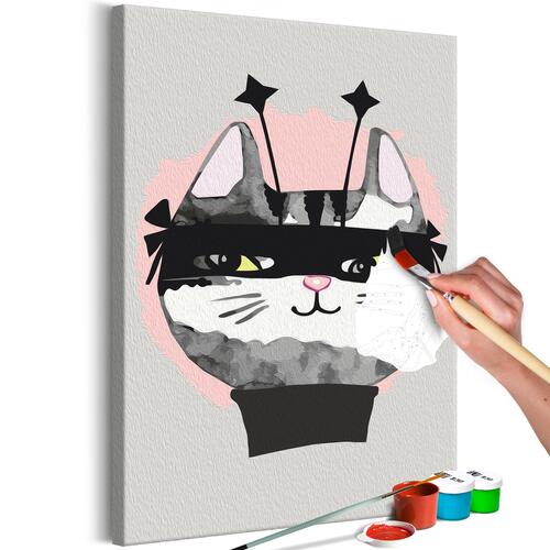 Mal selv billede - The Cat Burglar 40 x 60 cm