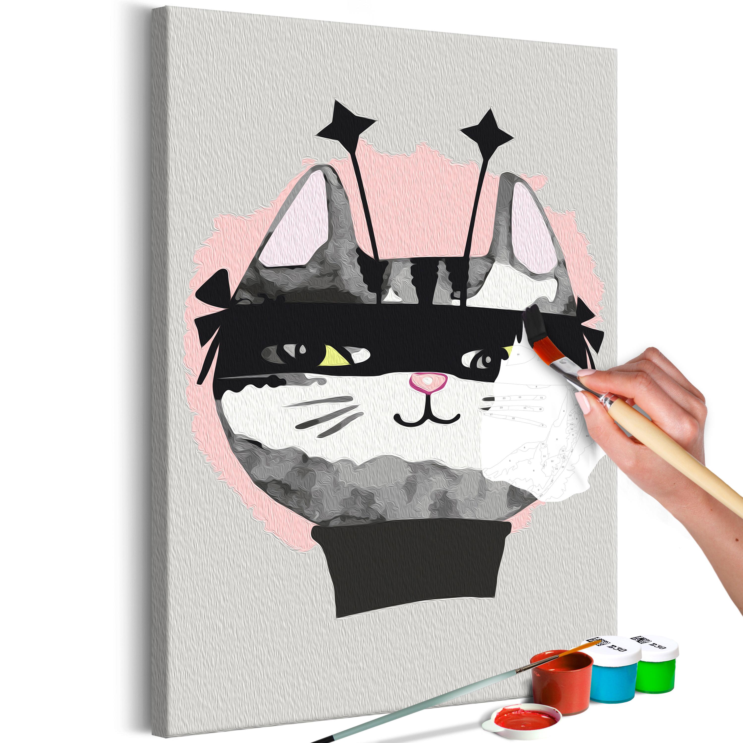 Mal selv billede - The Cat Burglar 40 x 60 cm