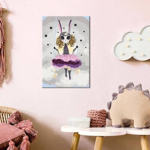Mal selv billede - Lady Bunny 40 x 60 cm
