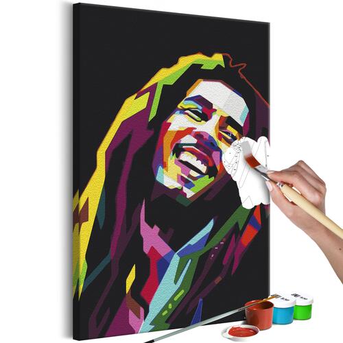 Mal selv billede - Bob Marley 40 x 60 cm