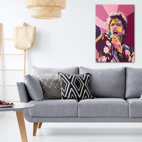 Mal selv billede - Michael Jackson 40 x 60 cm