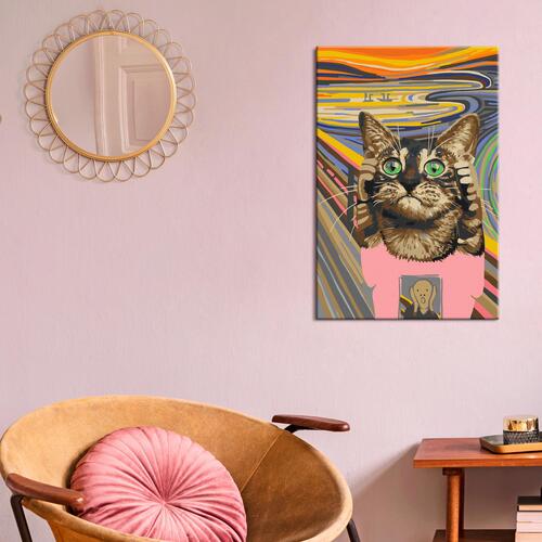 Mal selv billede - Cat Panic 40 x 60 cm
