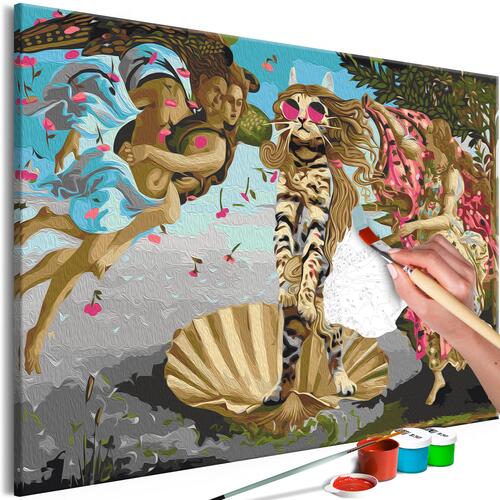 Mal selv billede - Furry Venus 60 x 40 cm