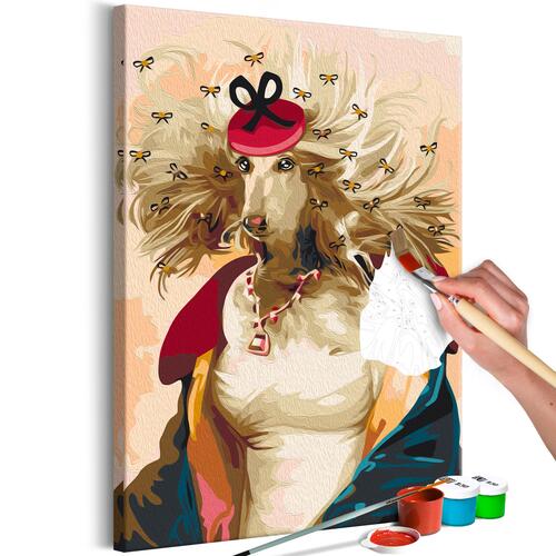 Mal selv billede - Lady Afghan 40 x 60 cm