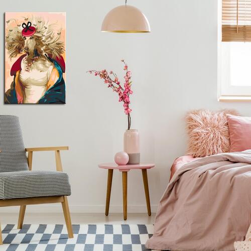 Mal selv billede - Lady Afghan 40 x 60 cm