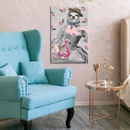Mal selv billede - Lady Rosa 40 x 60 cm