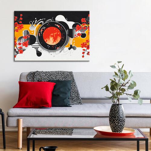 Mal selv billede - Koi Fish Bon 60 x 40 cm