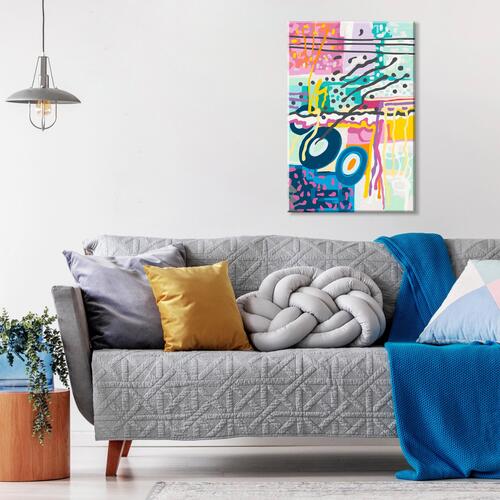 Mal selv billede - Dancing Droplets 40 x 60 cm