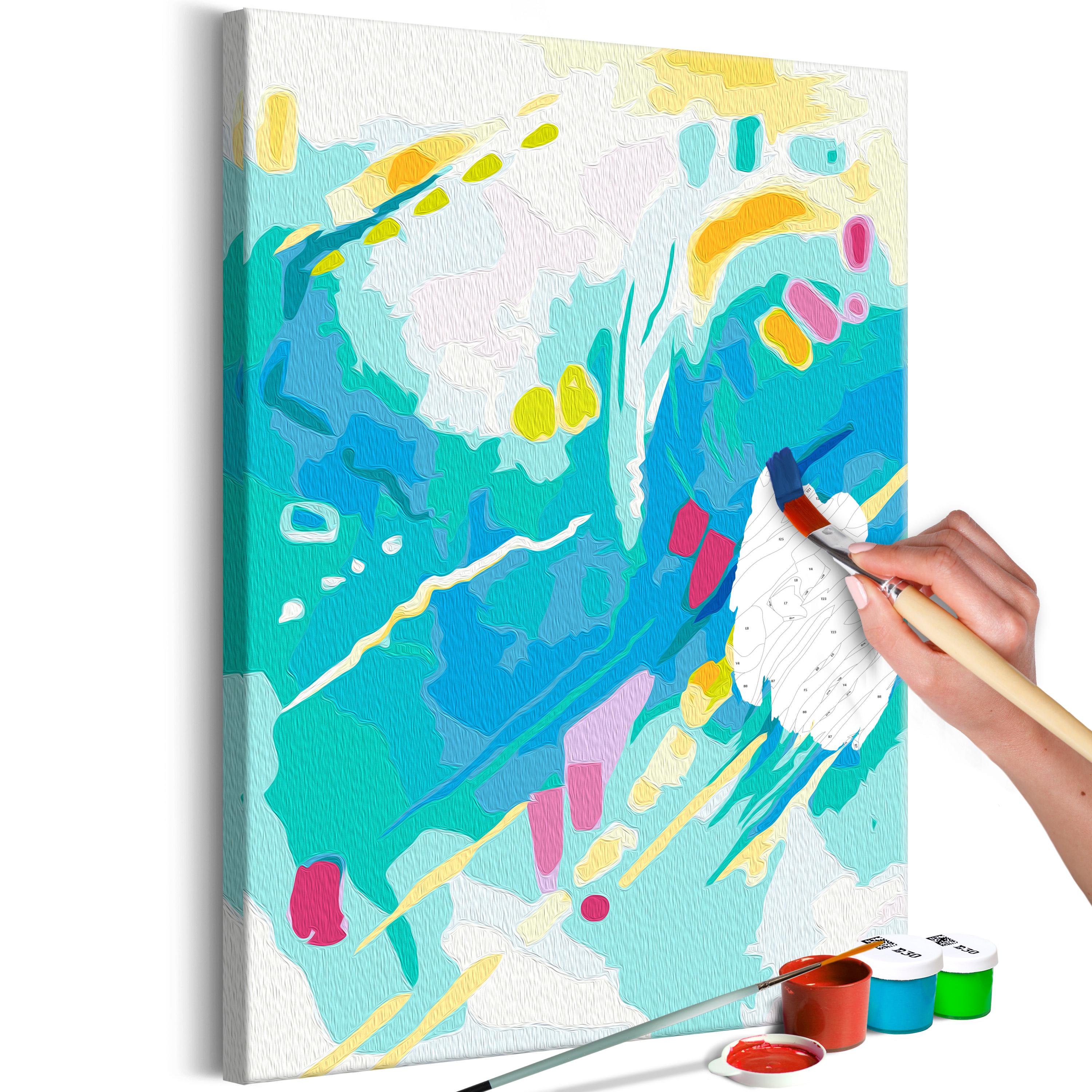 Mal selv billede - Meteor Rain 40 x 60 cm