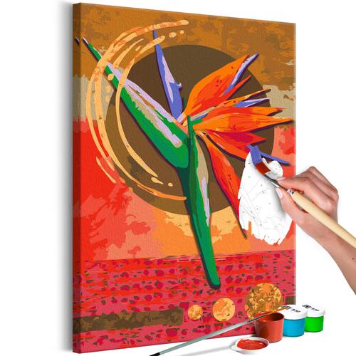 Mal selv billede - Strelitzia 40 x 60 cm