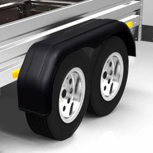 Hjulskærme til trailerhjul 2 stk. 240 x 1650 mm