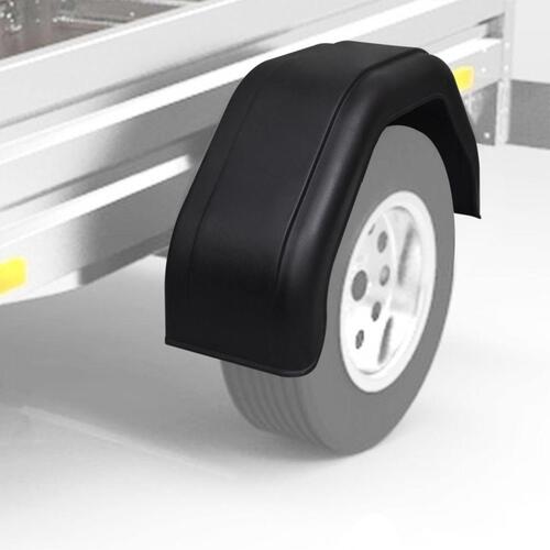 Hjulskærm til trailer 2 stk. 200 x 680 mm