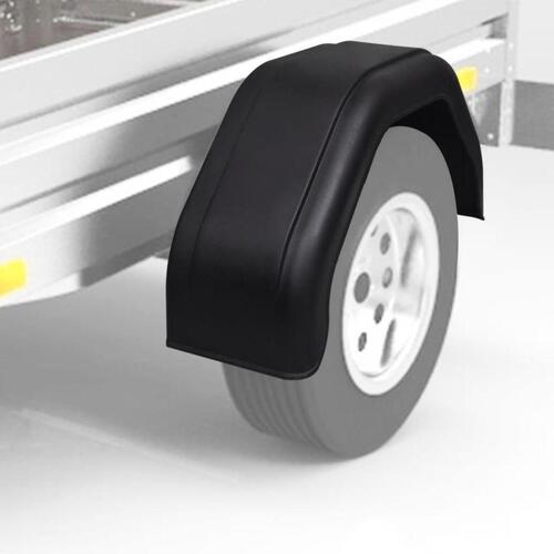 Hjulskærm til trailer 2 stk. 220 x 760 mm
