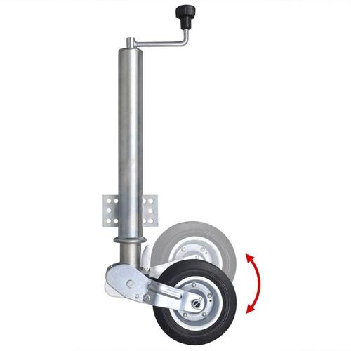 Robust næsehjul til trailer 60 mm