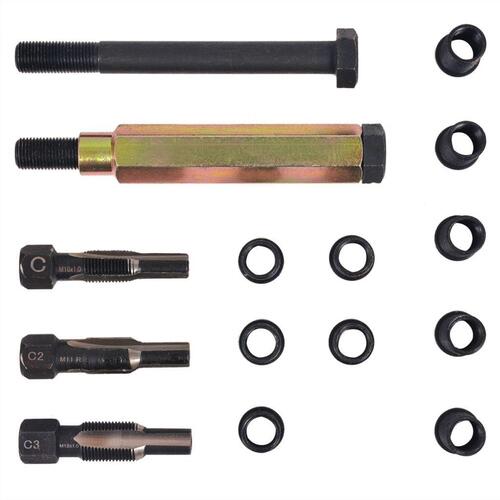 Trådstartgløderør reparationssæt til tændrør M10 x 1,0 mm
