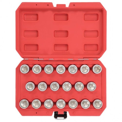 Topsæt til hjulbolte til Porsche og VW Touareg 20 dele