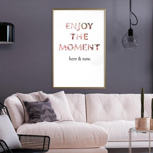 Plakat - Enjoy the Moment