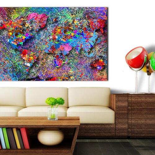 Billede - Map: Jackson Pollock inspiration
