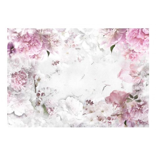 Fototapet med dansende pæoner