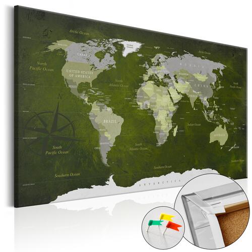 Billede på kork - Malachite World