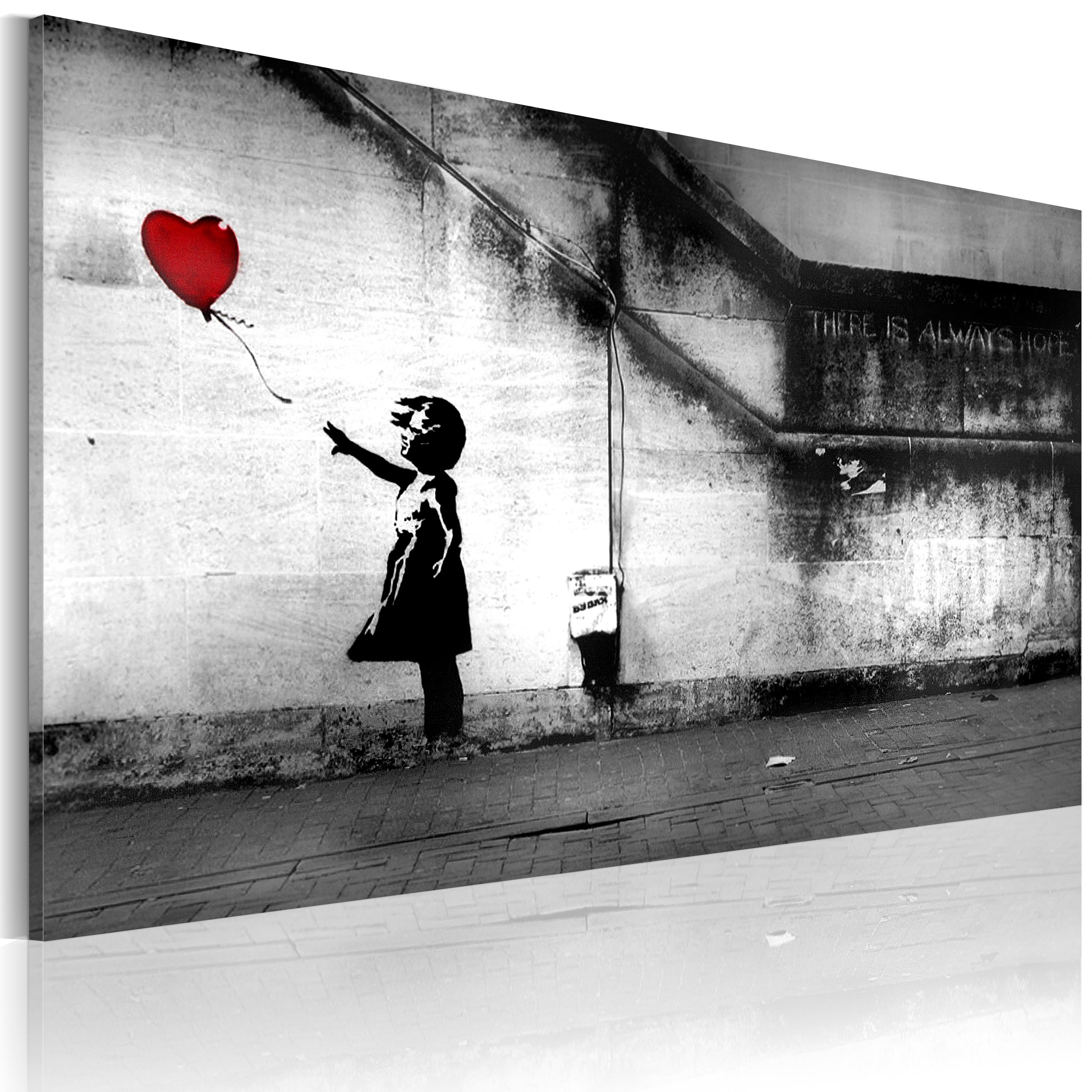 Billede - hope (Banksy) - 30 x 20 cm - Premium Print