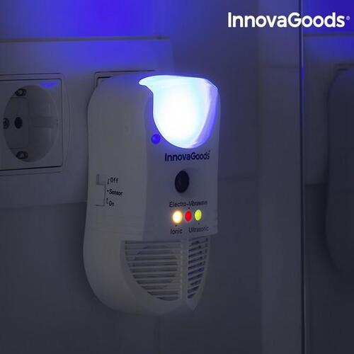InnovaGoods 5 i 1 Insekt Skræmmer med LED og Sensor