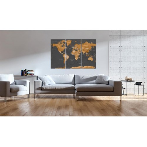 Billede - World Map: Modern Aesthetics