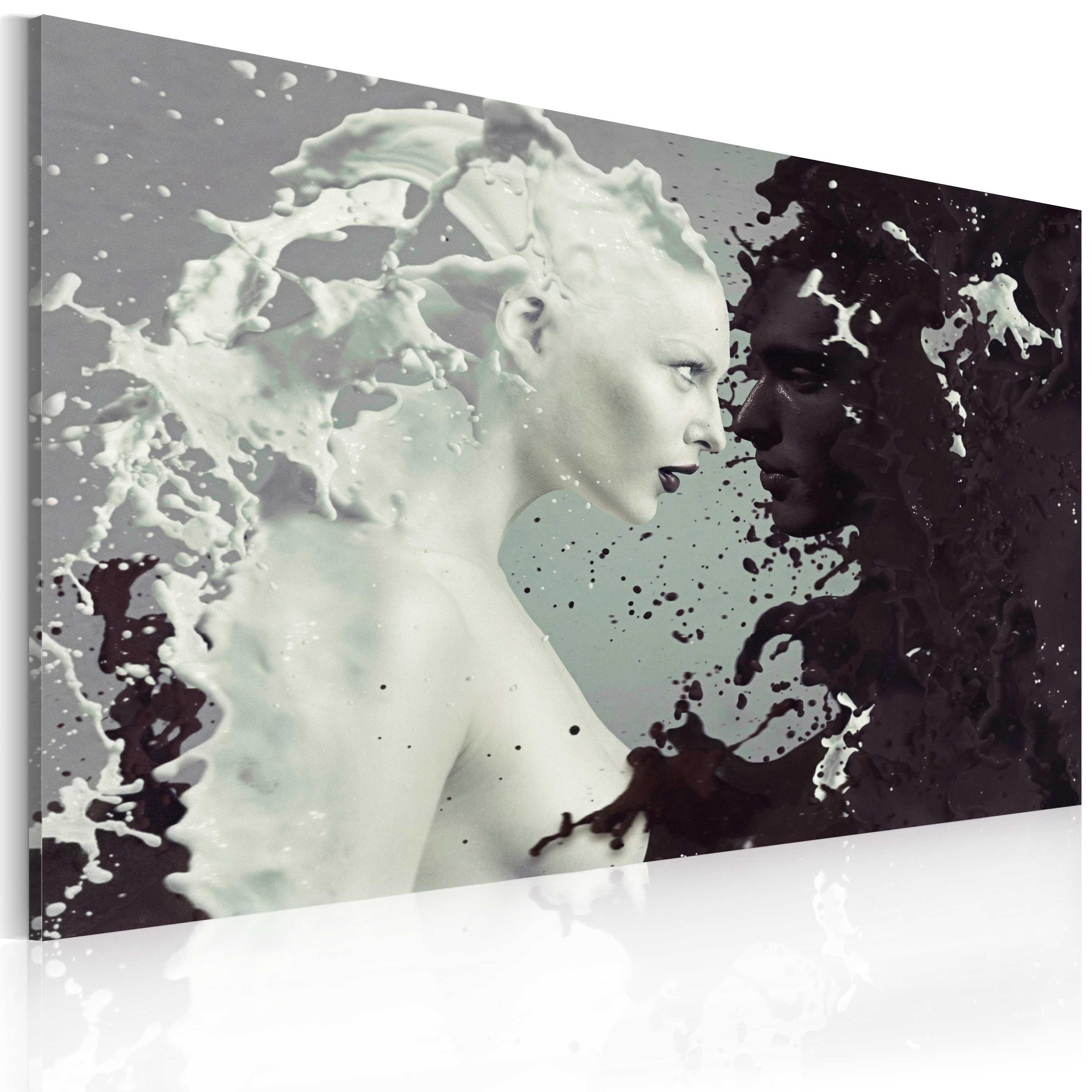 Billede - Black or white? - 60 x 40 cm - Standard
